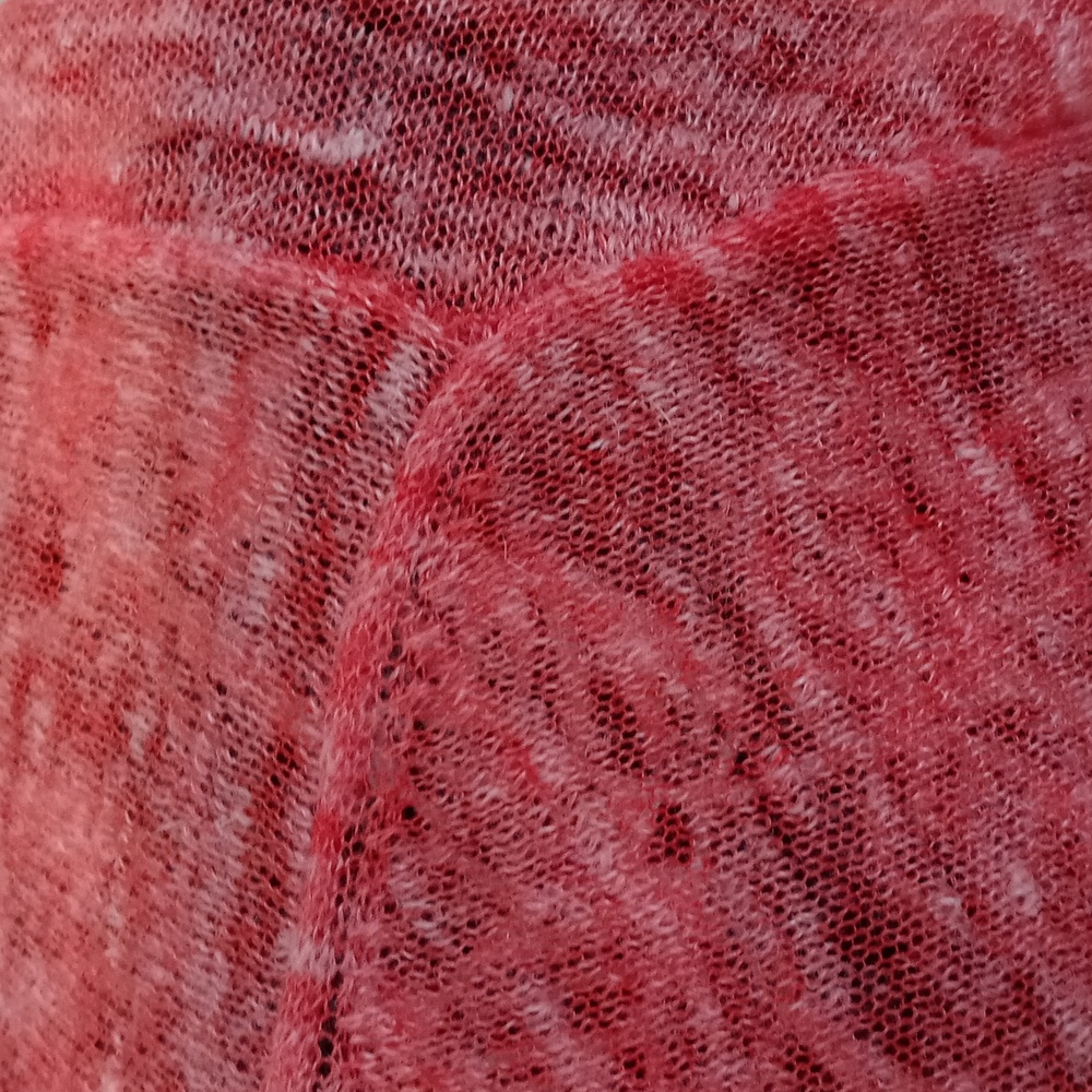 🌞J. Crew🌞 - Coral Pink Marled Linen Blend Cardigan Sweater - Picture 7 of 12